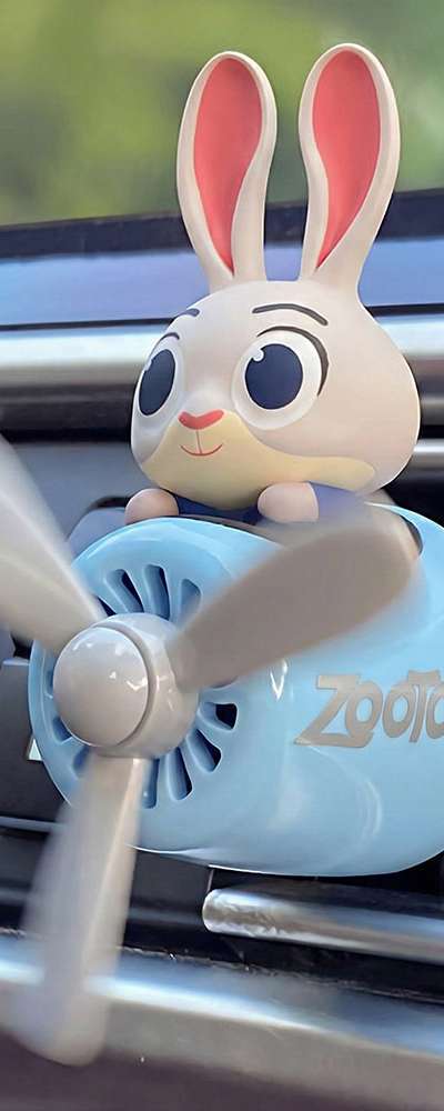 Zootopia Judy Character Airplane Car Air Freshener 011469