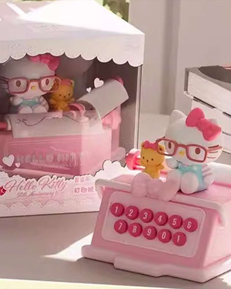 Hello Kitty Glasses Character Car Air Freshener Parking Number Plate 304666