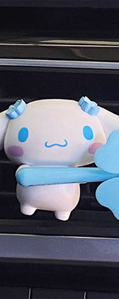 Cinnamoroll Character Four-Leaf Clover Car Air Freshener 740972