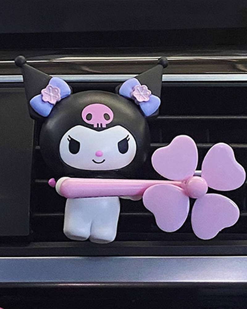 Kuromi Character Four-Leaf Clover Car Air Freshener 740958