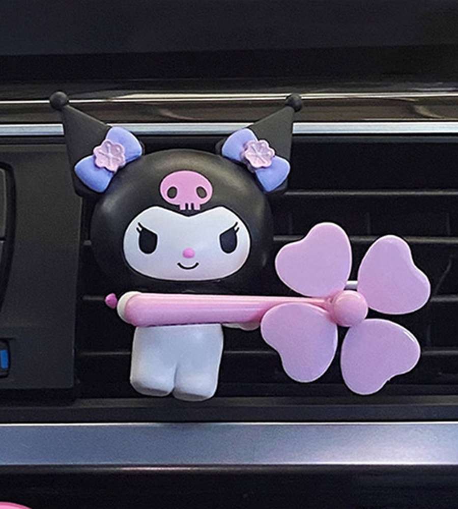 Kuromi Character Four-Leaf Clover Car Air Freshener 740958