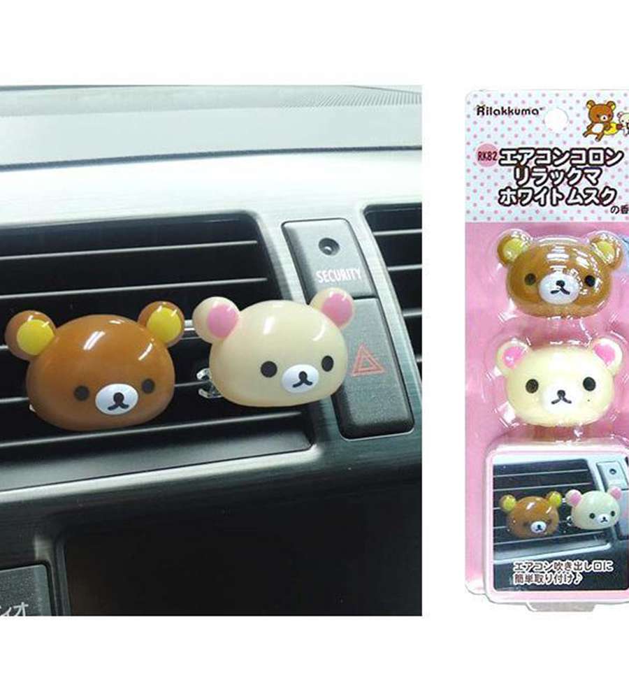 Rilakkuma Character Car Air Freshener 2P Set (1) 503673