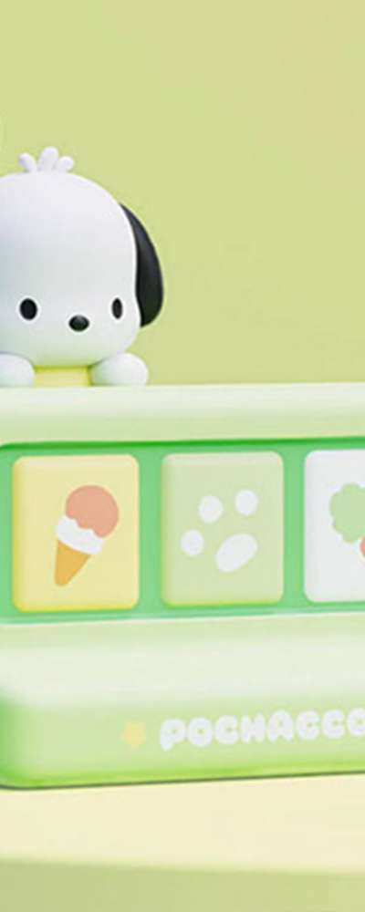 Pochacco Character Diffuser Parking Plate 302358