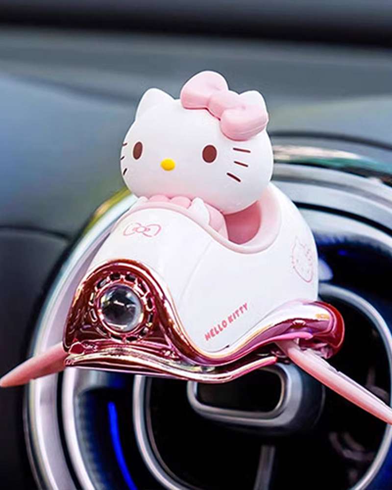 Hello Kitty Character Spaceship LED Car Air Freshener 830085