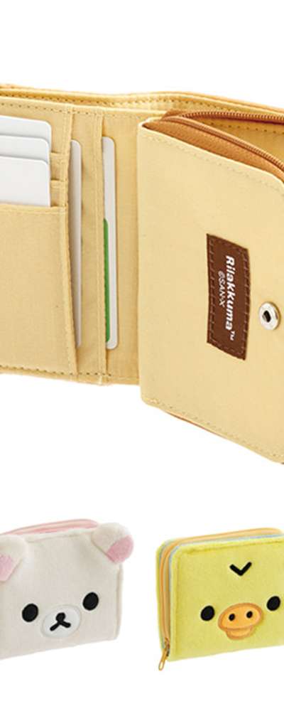Rilakkuma Character Doll Wallet (Japan)