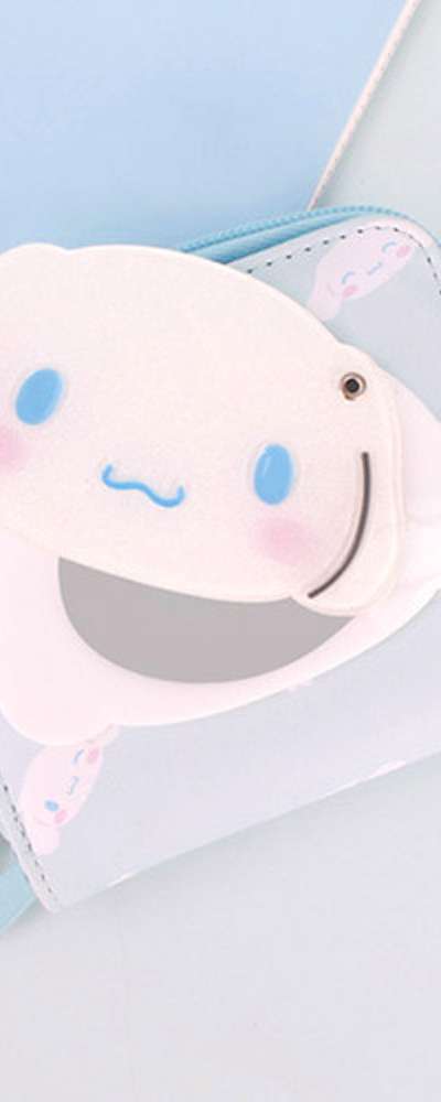 Cinnamoroll Character Cute Mirror Wallet Children's Wallet 771300