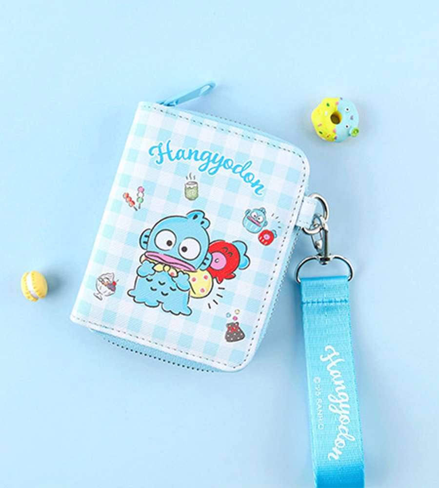 Han Gyo-dong Character Check Strap Wallet Children's Wallet 784737