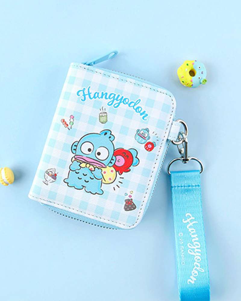 Han Gyo-dong Character Check Strap Wallet Children's Wallet 784737