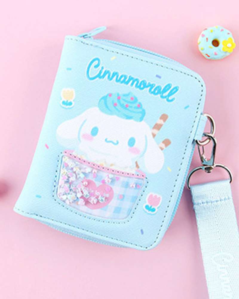 Cinnamoroll Character Sweetie Strap Wallet Kids Wallet 785321