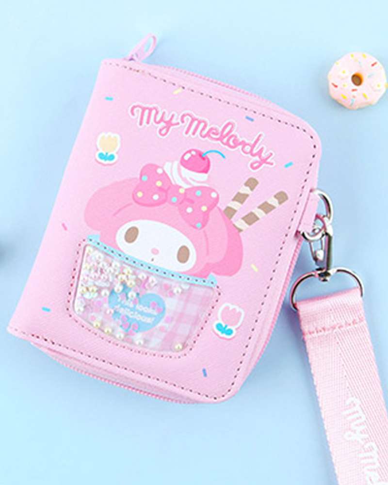 My Melody Character Sweety Strap Wallet Children's Wallet 785307