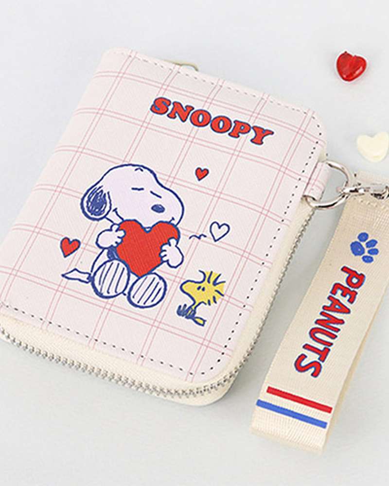 Snoopy Character Strap Wallet 784638