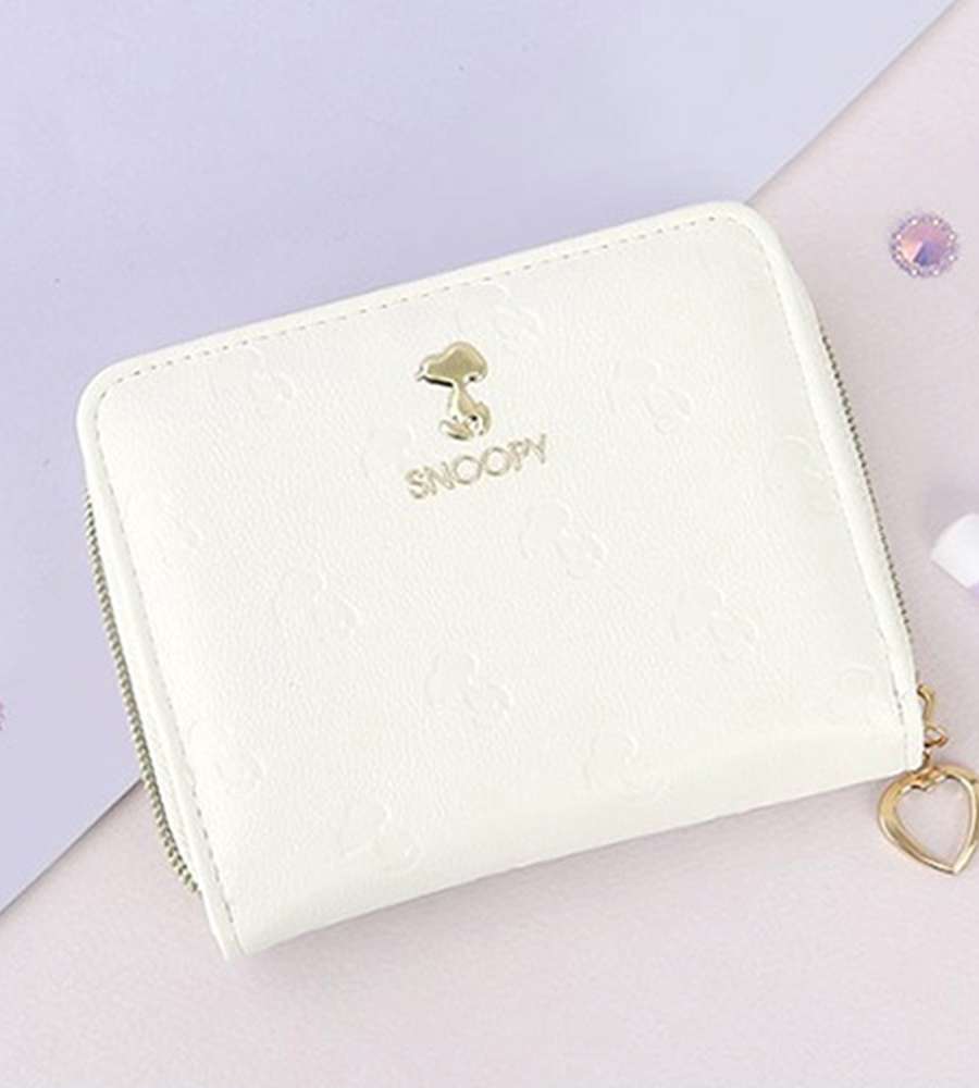 Snoopy Character Compact Photo Bifold Wallet 784249