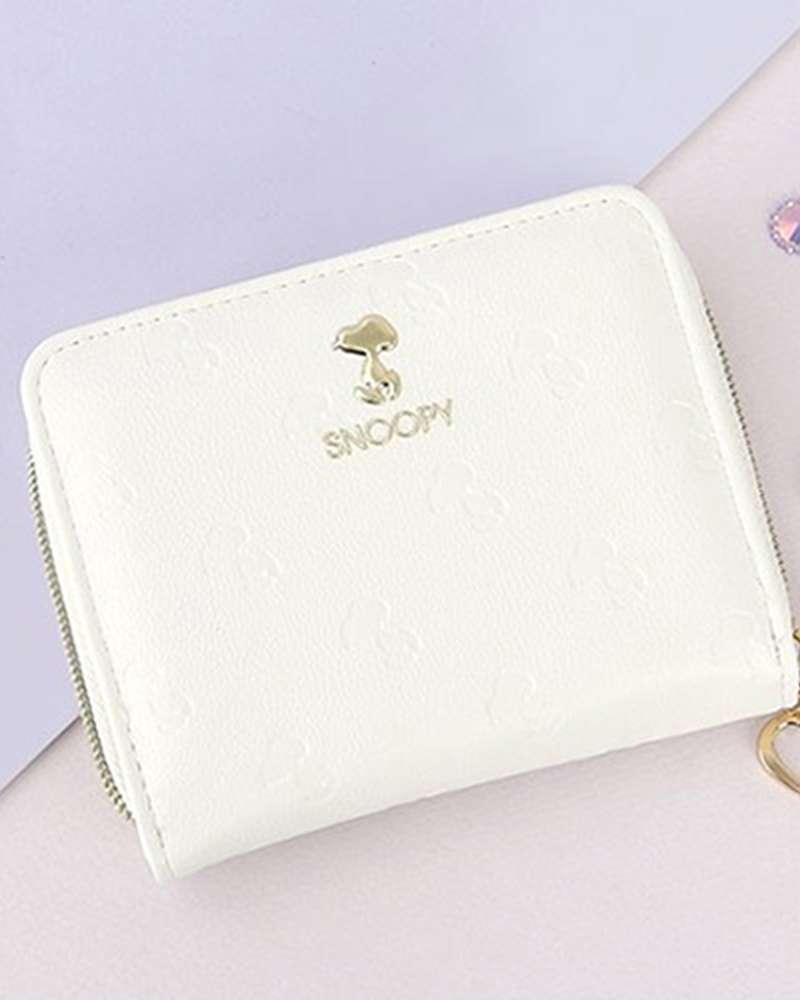 Snoopy Character Compact Photo Bifold Wallet 784249
