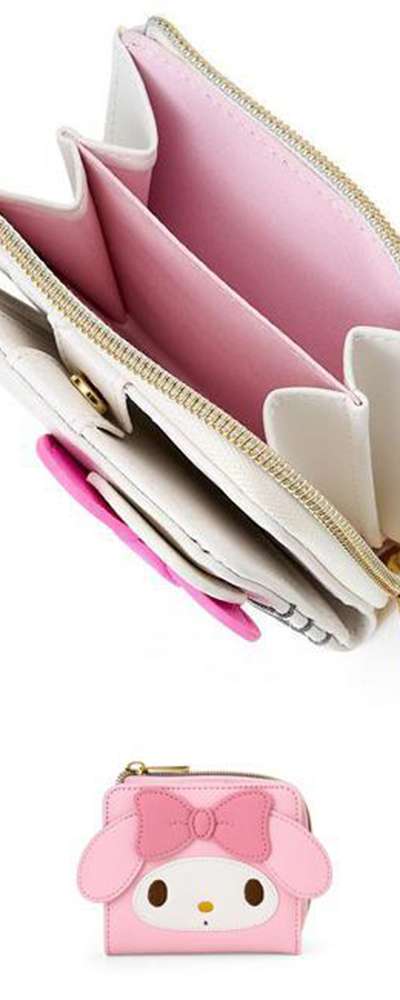 Sanrio Character 2-Fold Wallet (Kaos)