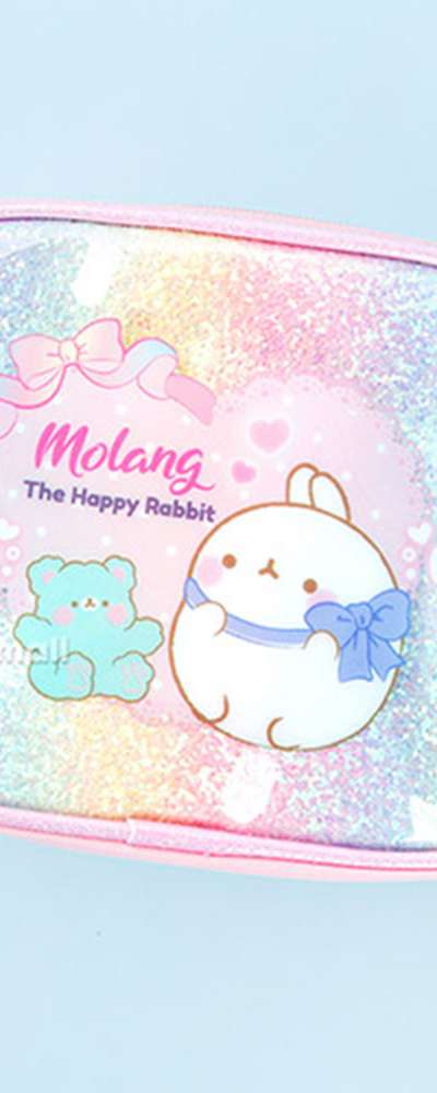 Molang Character Rainbow Phone Bag Crossbody 769123