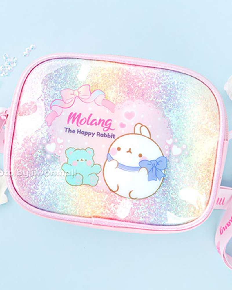 Molang Character Rainbow Phone Bag Crossbody 769123