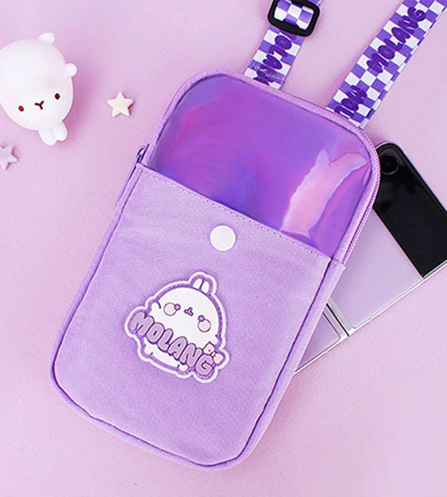 Mollang Character Compact Phone Crossbody Bag 769178