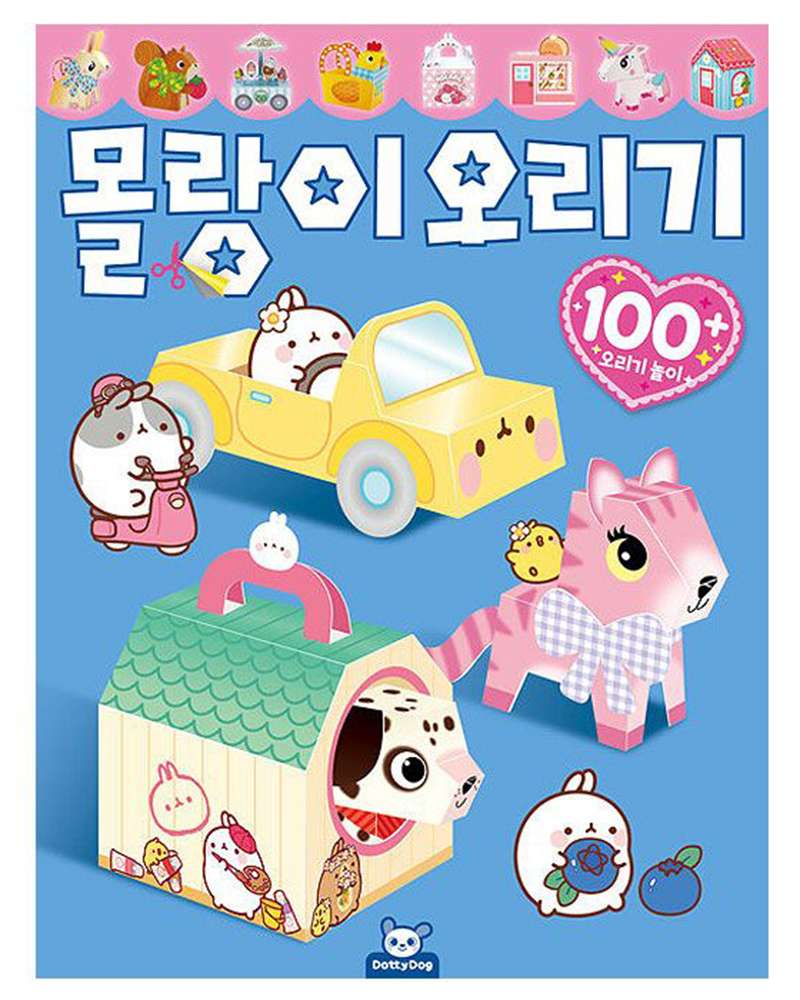 Molang Cutting Character Play Book 310448