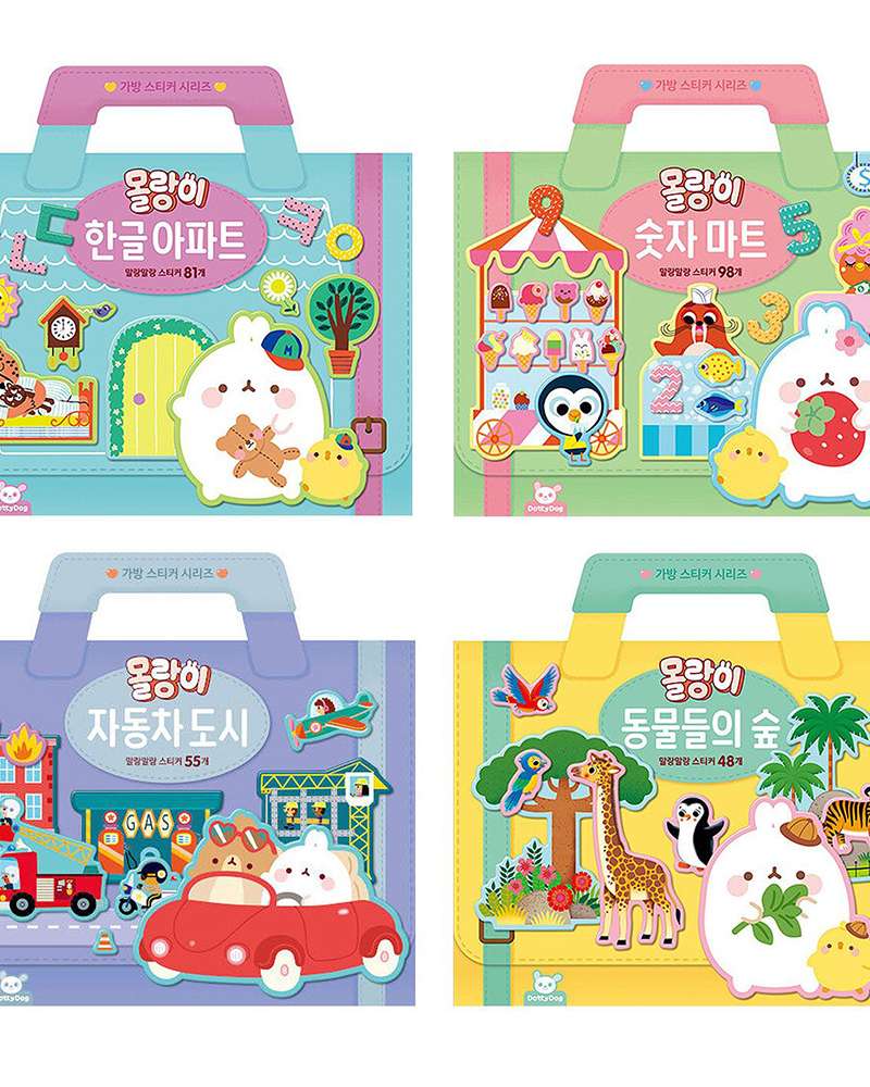 Molang Character Bag Sticker 310356
