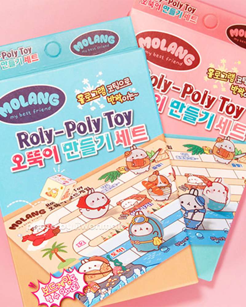 Molang Character Roly-Poly Tumbler DIY 2P Set 992353