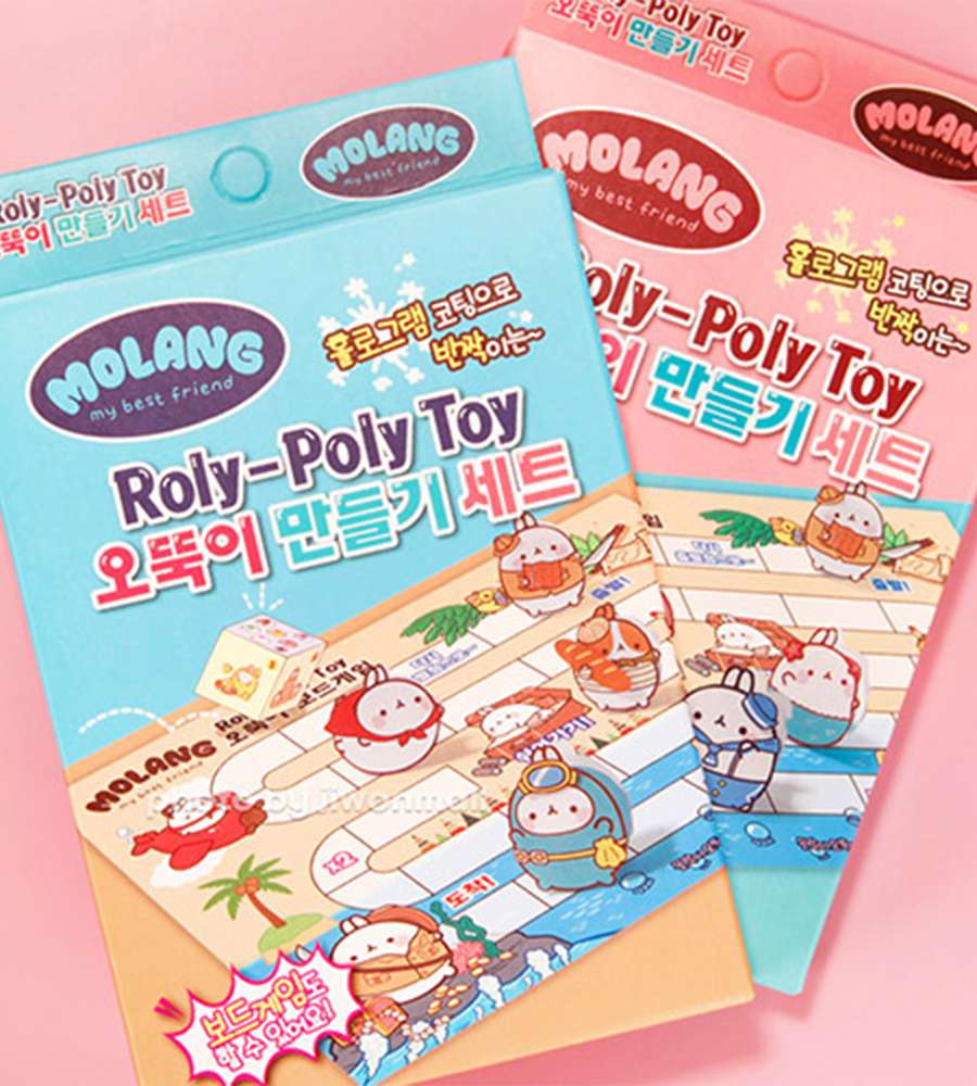 Molang Character Roly-Poly Tumbler DIY 2P Set 992353