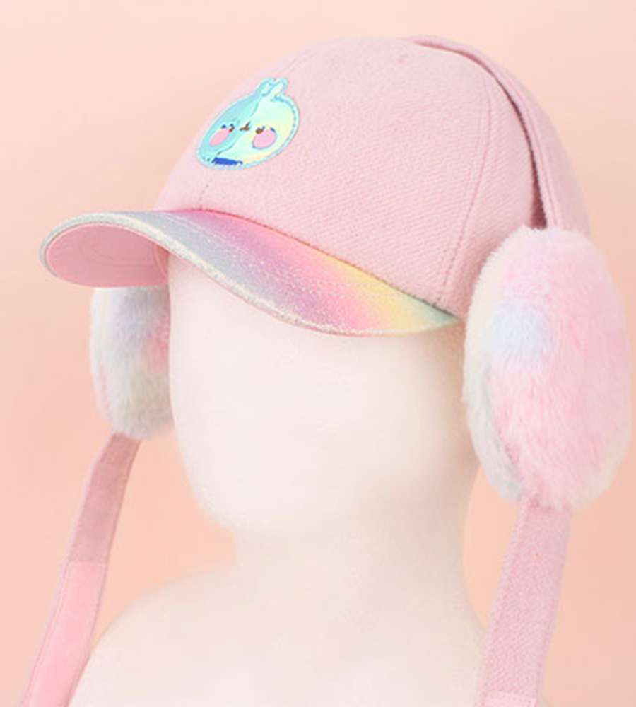 Molang Character Detachable Ear Flap Kids Hat 768317