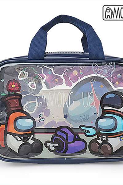 Among Us Crack Square Character Swim Bag Beach Bag 716945