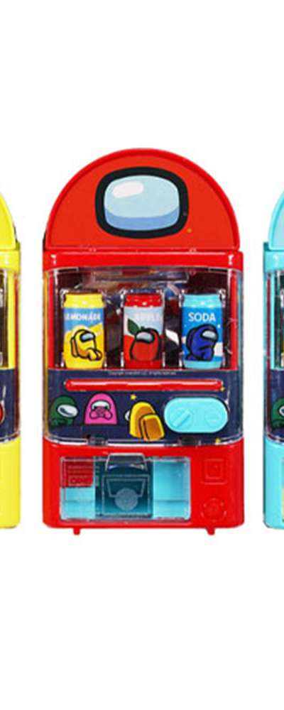 Among Us Character Mini Vending Machine Toy (Random Delivery) 140180