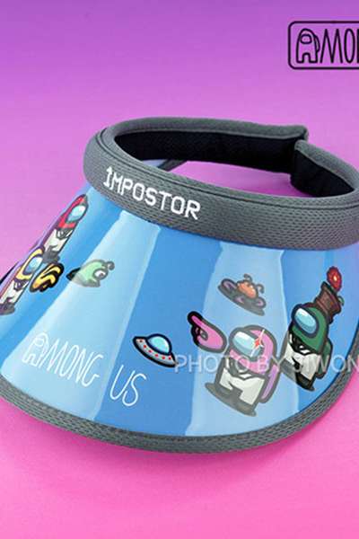 Among Us Character Impostor Fight Pin Cap Sun Cap Hat 228872