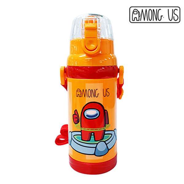 Among Us 2 Character Safety Lock One-Touch Water Bottle 301852