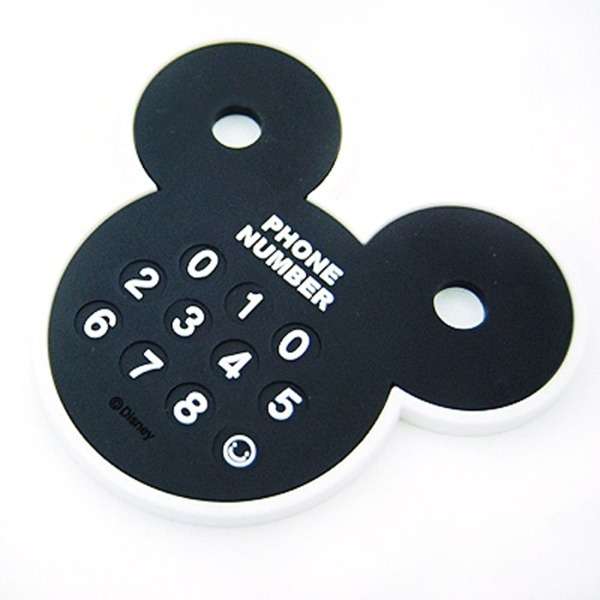 Mickey Mouse Character Parking Notice Board (Black) 360767
