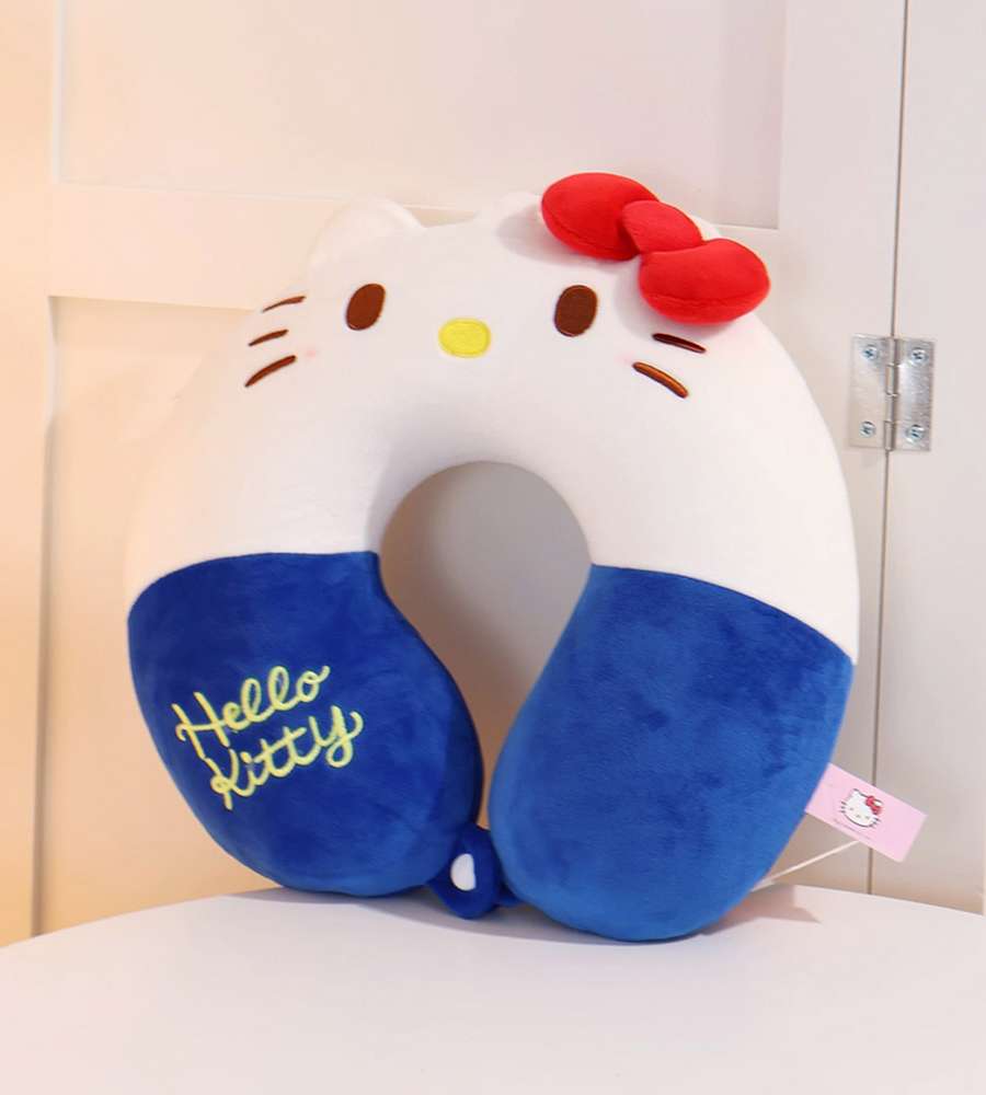 Hello Kitty Character Neck Pillow (Blue) 102920