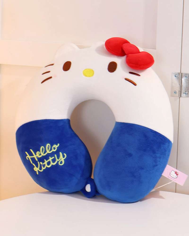 Hello Kitty Character Neck Pillow (Blue) 102920