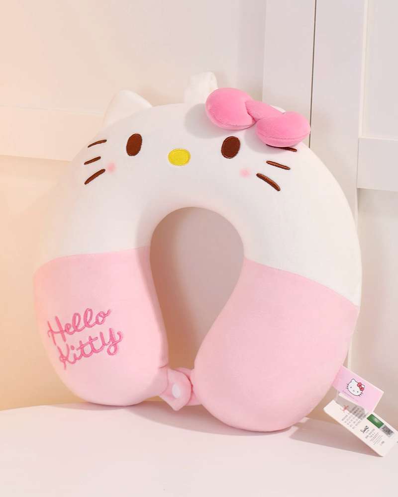Hello Kitty Character Neck Cushion Neck Pillow (Pink) 102919