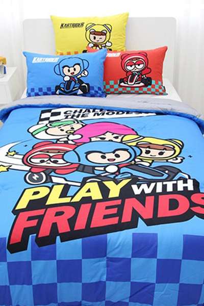Kart Rider Character Racing Duvet Cover 987515
