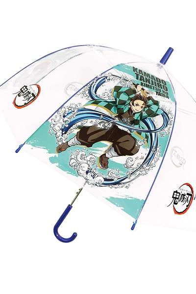 Demon Slayer Dome Clear Long Umbrella 55cm (Wind)
