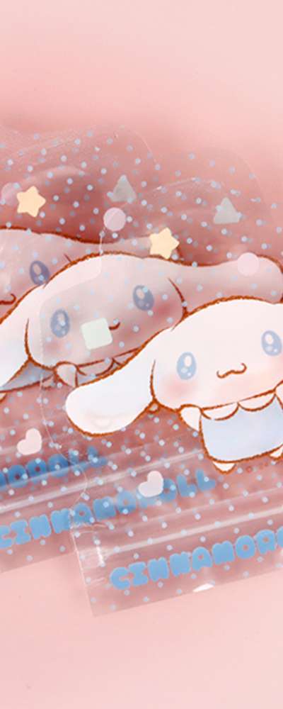 Cinnamoroll Character Die-Cut Fancy Zipper Bag (Set of 3) 526595