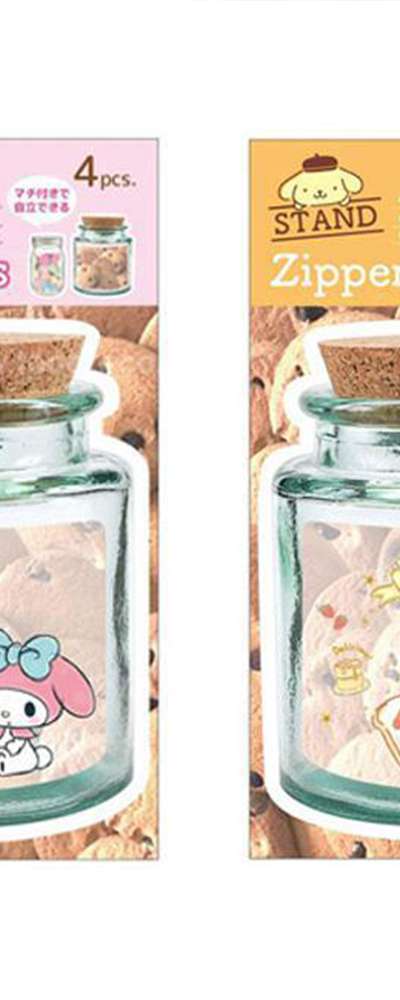 Sanrio Character Canister Zipper Bag 4-Piece Set (Version 2) (Japan)