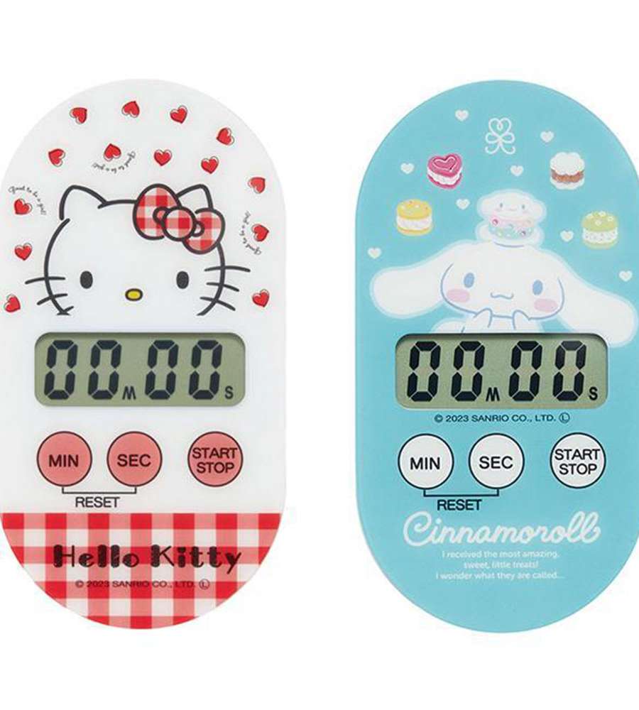 Sanrio Character Magnetic Kitchen Timer Stopwatch (Model 654510)