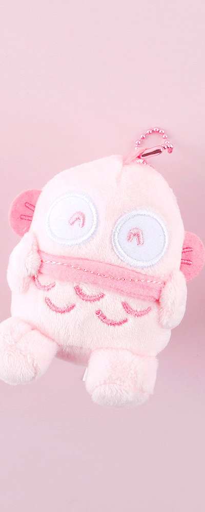 Hangyodong Character Color Pink 8cm Keyring Bag Charm 083630