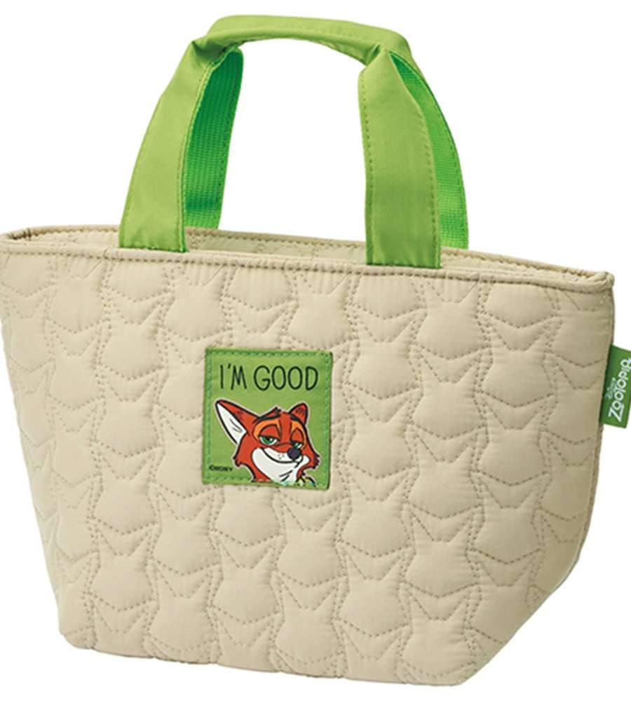 Zootopia Nick Character Quilting Insulated Lunch Bag M