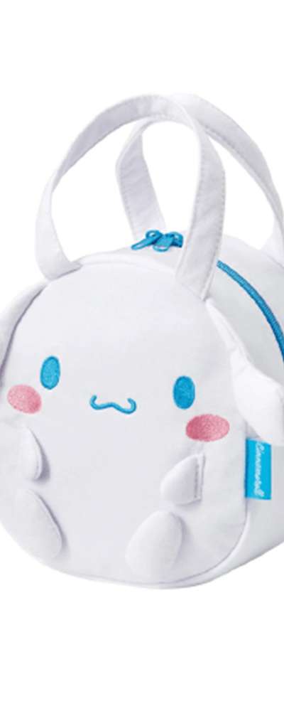 Cinnamoroll Character Suede Dot Lunch Bag (Japan) 695056