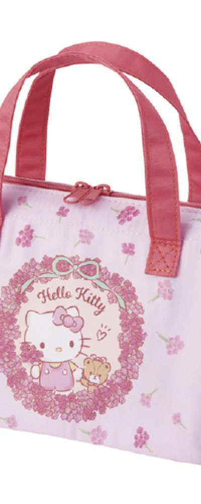 Hello Kitty Character Flowerless Insulated Lunch Bag M (Daily) 656019