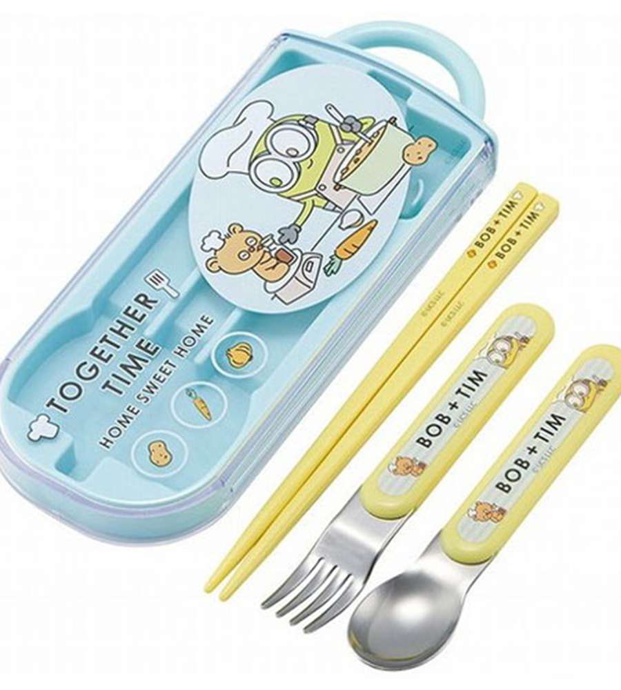 Minions Character Slide Trio Utensil Set (Japan) 617218