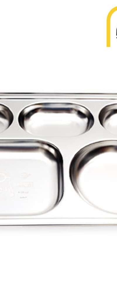Minions Character Diet Stainless Steel Divided Plate 580424