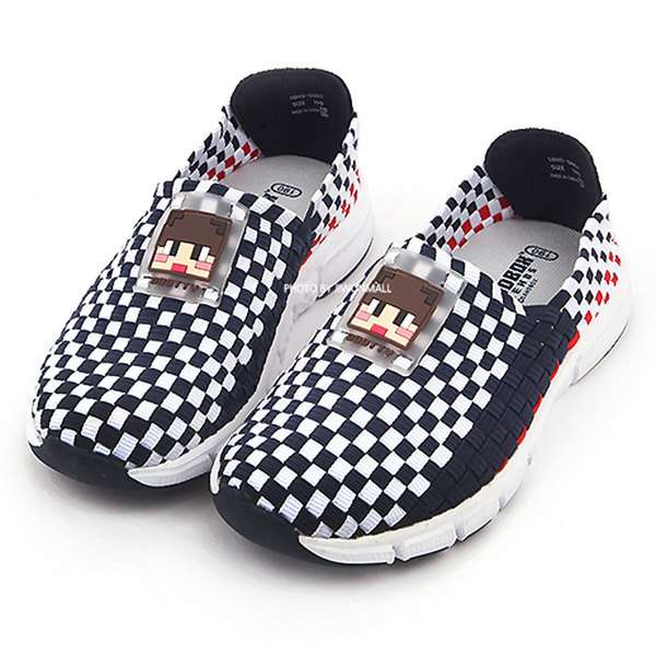 Sandbox Dotty Transparent Patch Motif Children's Sneaker 39339