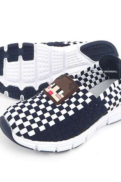 Sandbox Dotty Motif Sneakers (Navy) Kids Shoes