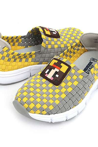 Sandbox Zamtul Motif Sneakers (Yellow) Kids Shoes