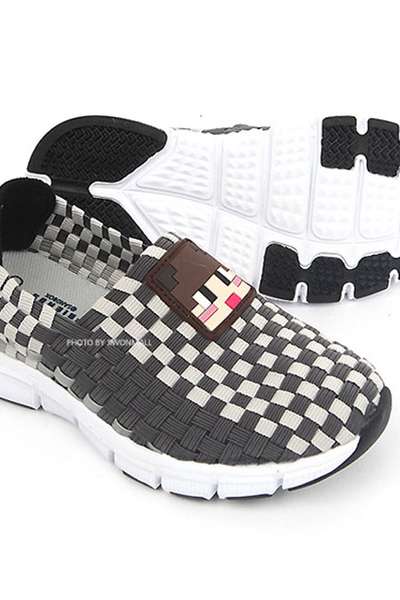 Sandbox Dotty Motif Sneakers (Gray) Kids Shoes