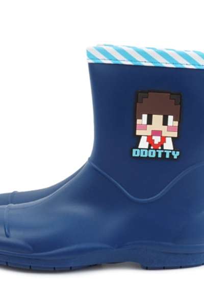 Sandbox Dotty Stripe PVC Children's Rain Boots 052857